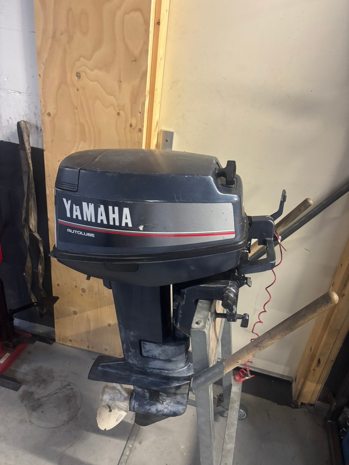 Yamaha 25 pk 2 takt, Watersport en Boten, Buiten- en Binnenboordmotoren, Ophalen, Zo goed als nieuw, Benzine, 10 tot 30 pk