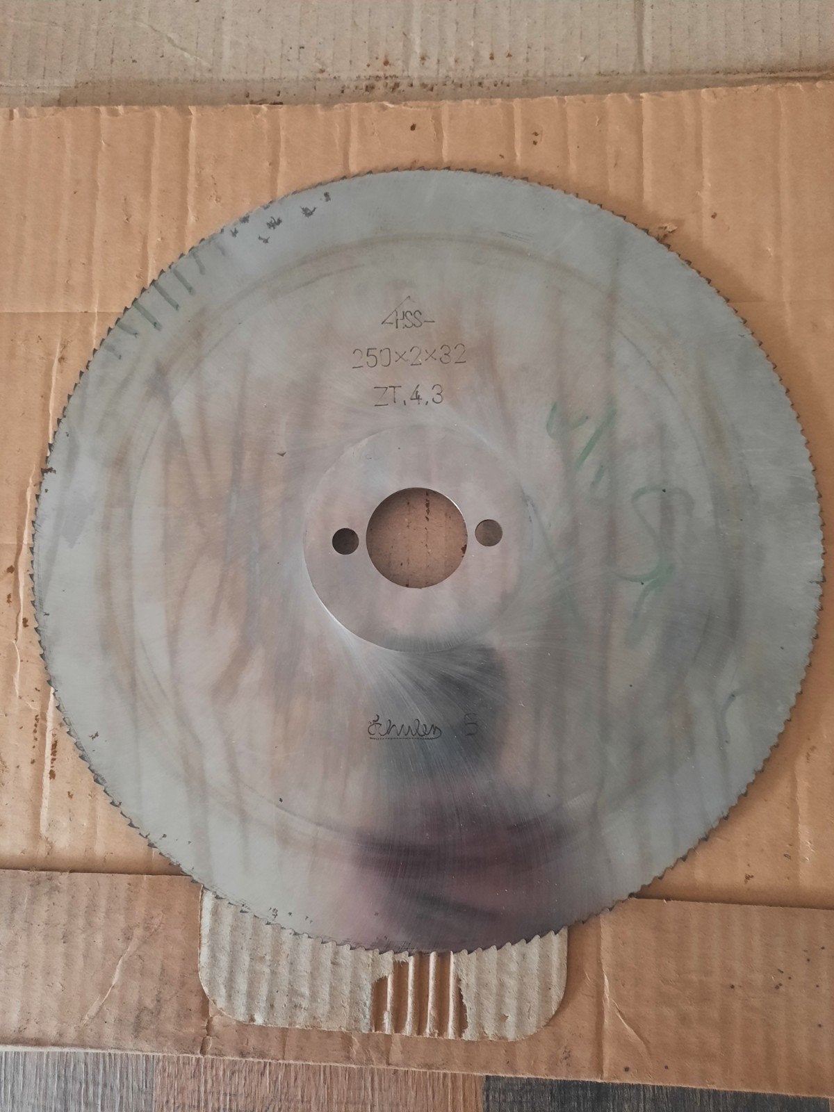 HSS Cirkelzaagblad Metaal 250x2x32mm ZT 4.3, Cirkelzaag, 70 mm of meer, Nieuw, Ophalen of Verzenden