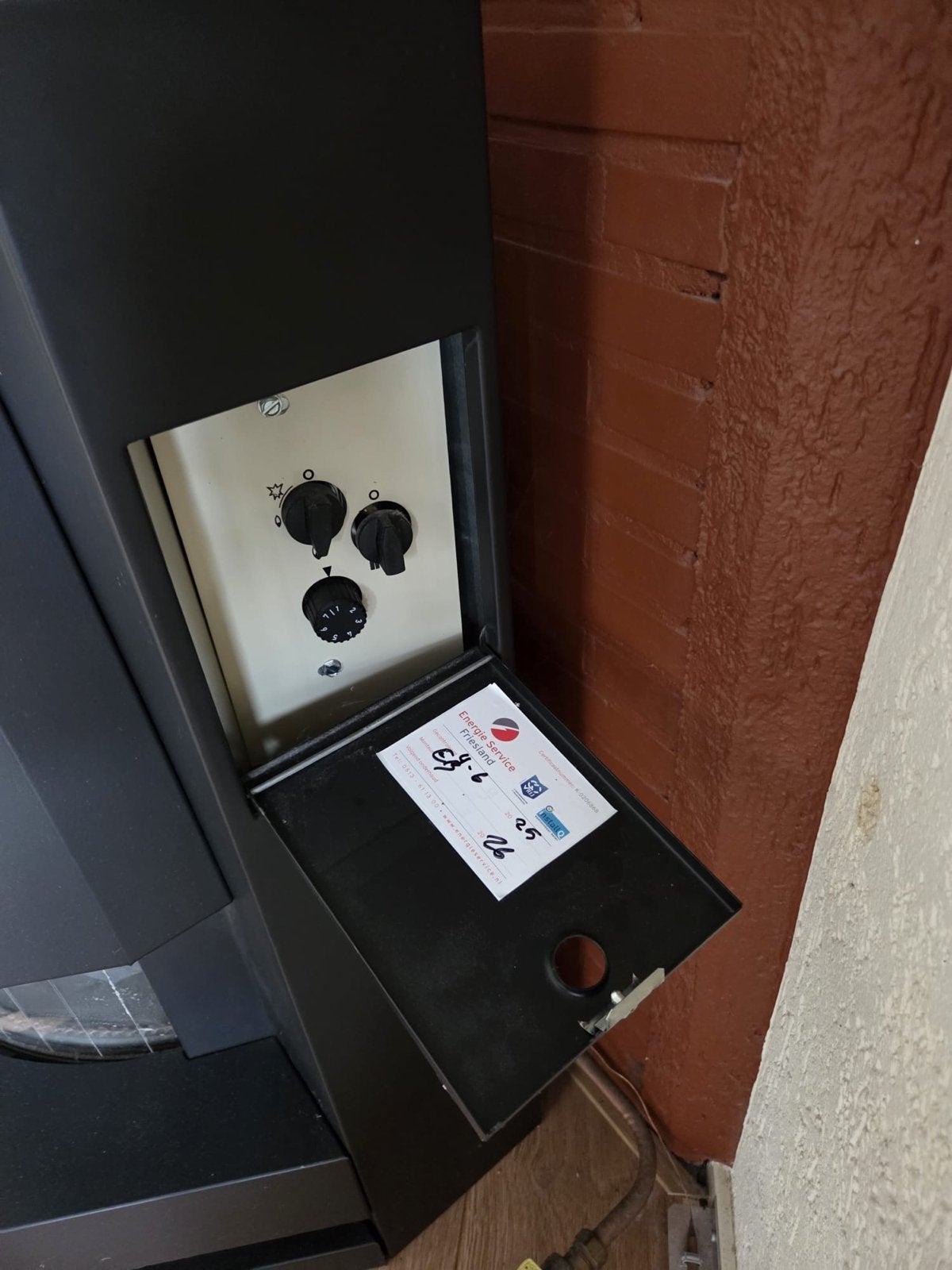 Gaskachel - Ophalen uit Rottevalle, Huis en Inrichting, Kachels, Gebruikt, Gas, Ophalen of Verzenden, Vrijstaand