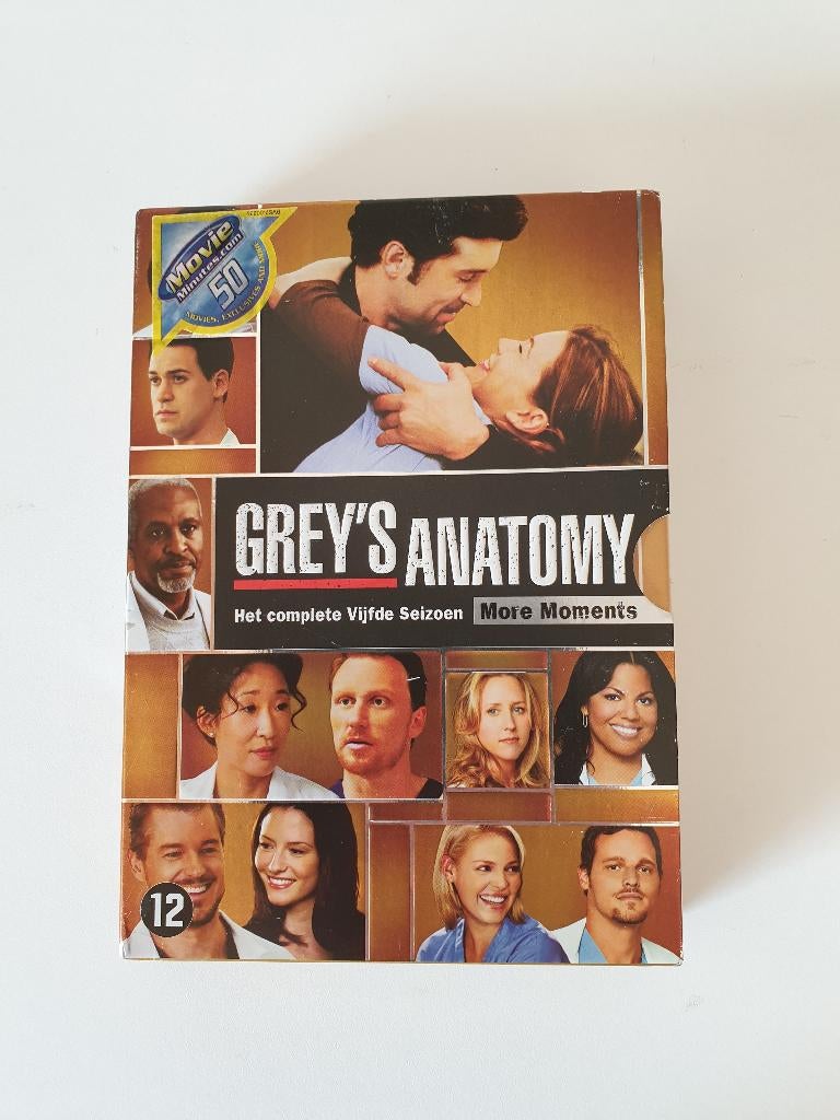 DVD - Grey's Anatomy - Seizoen 5, Cd's en Dvd's, Dvd's | Tv en Series, Gebruikt, Alle leeftijden, Boxset, Drama