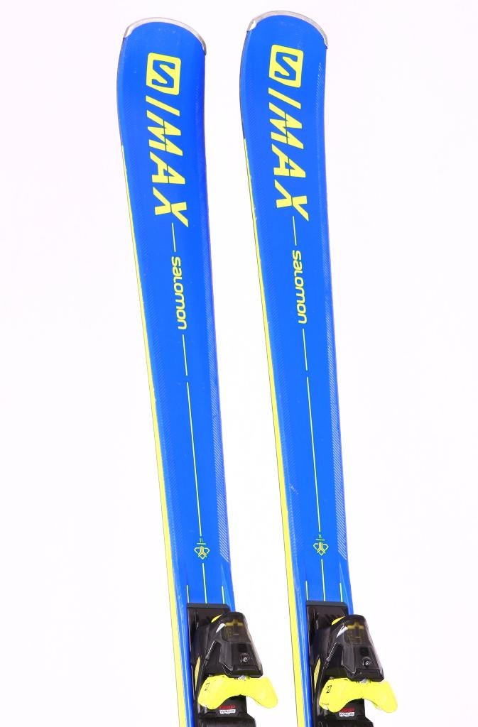 165 170 ski's SALOMON S/MAX X9 Ti, grip walk, 160 tot 180 cm, Gebruikt, Carve, Skiën