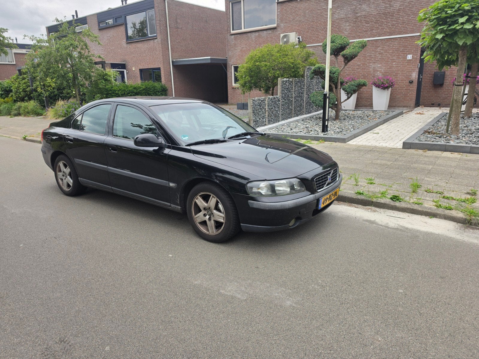 Volvo S60 2.4 170PK 2002 Zwart 300700 km, Auto's, S60, 75 €/maand, Particulier, 170 pk