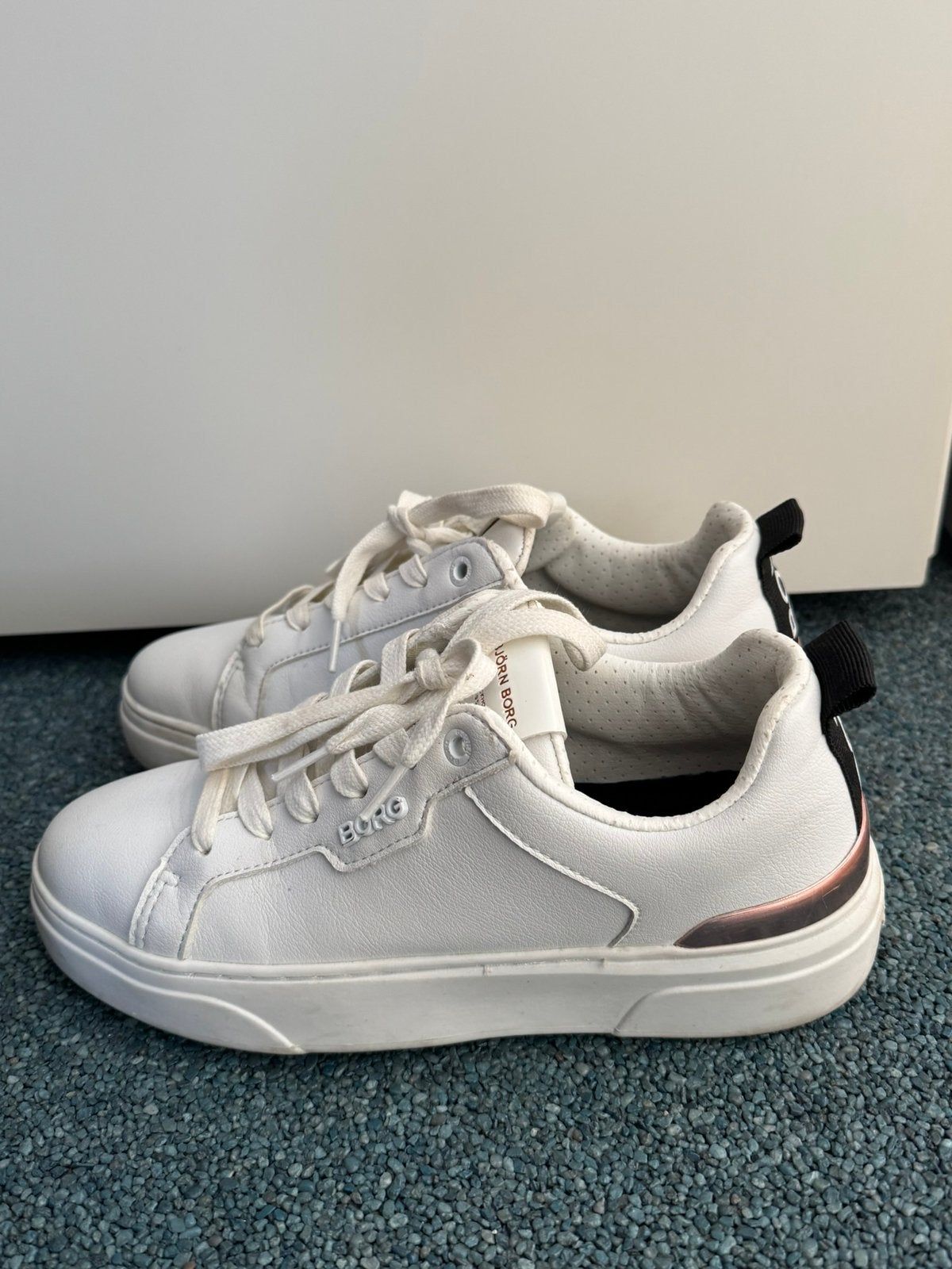 Björn Borg gympen maat 38, Kleding | Dames, Schoenen, Ophalen of Verzenden, Zo goed als nieuw, Wit, Sneakers of Gympen