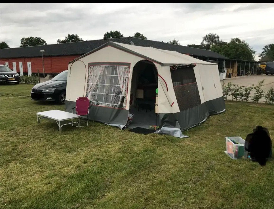 2de hands vouwwagen te koop, Caravans en Kamperen, Ophalen, Zo goed als nieuw
