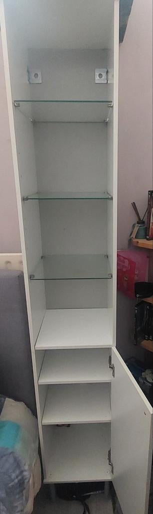 Witte smalle kast, Ophalen, Gebruikt