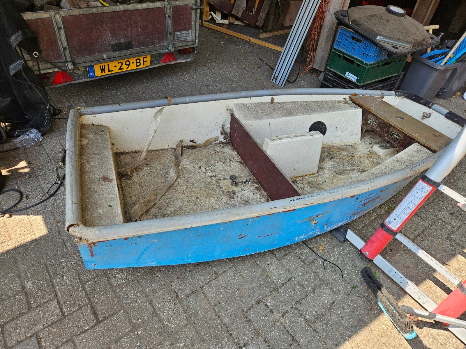 Optimist zeilboot - Elvström/Falsled - Opknapper, Ophalen, Gebruikt