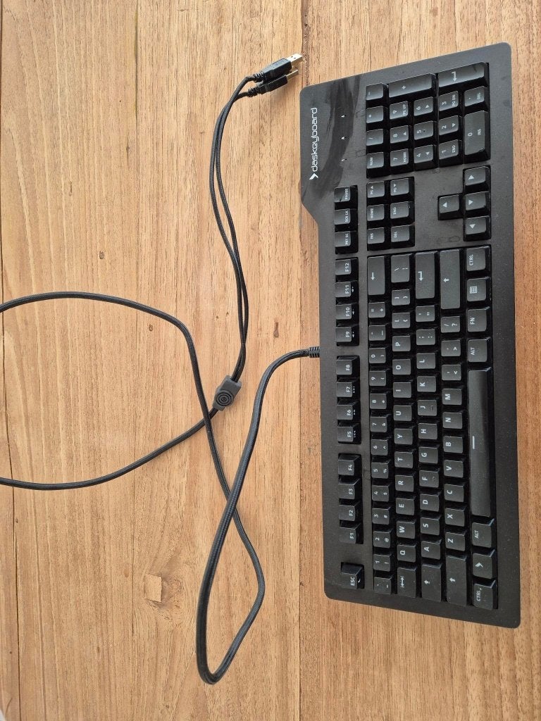 Daskeyboard Mechanisch toetsenbord, Computers en Software, Toetsenborden, Ophalen of Verzenden, Verlichte toetsen, Qwerty, Bedraad