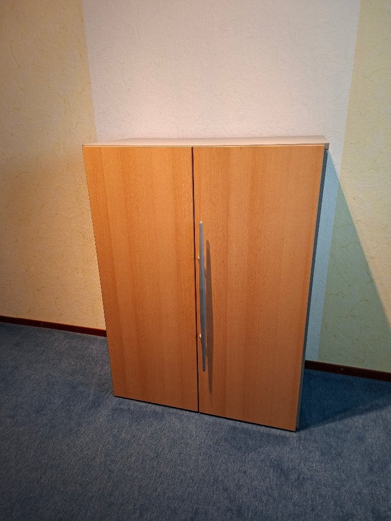 Kast voor kantoor of slaapkamer, Ophalen, Met plank(en), 100 tot 150 cm, 50 tot 100 cm