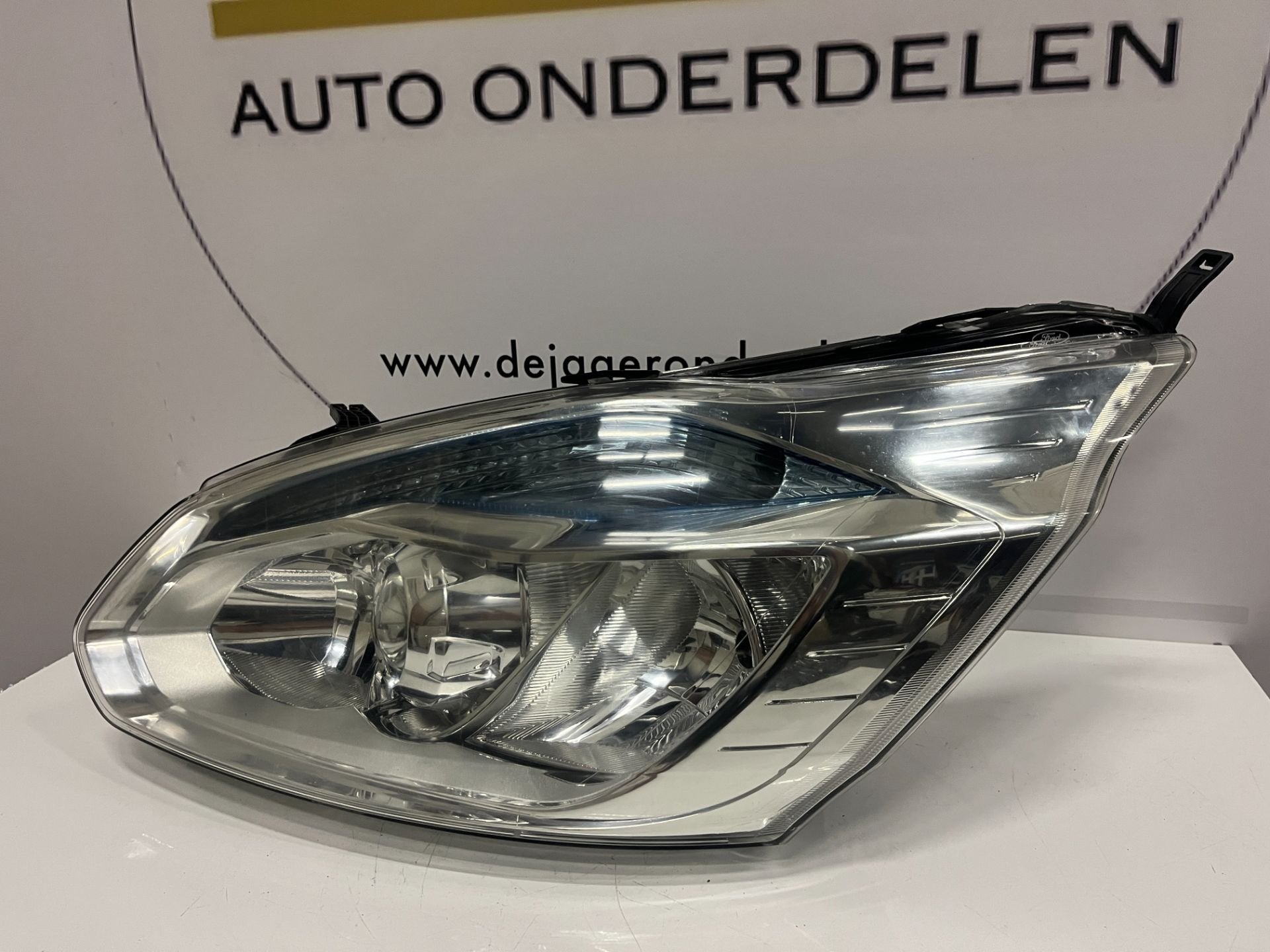 FORD TRANSIT CUSTOM KOPLAMP LINKS BK21130153 2012-, Gebruikt, Info@ford.com, Ophalen of Verzenden, Ford