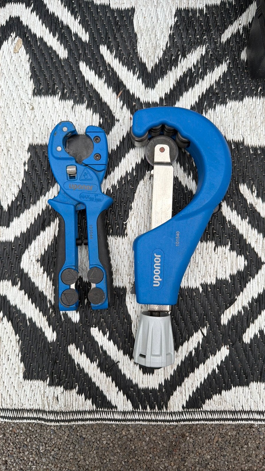 Uponor Perstang accessoires buiskniptang buissnijder, Doe-het-zelf en Verbouw, Ophalen of Verzenden, Zo goed als nieuw, Overige typen