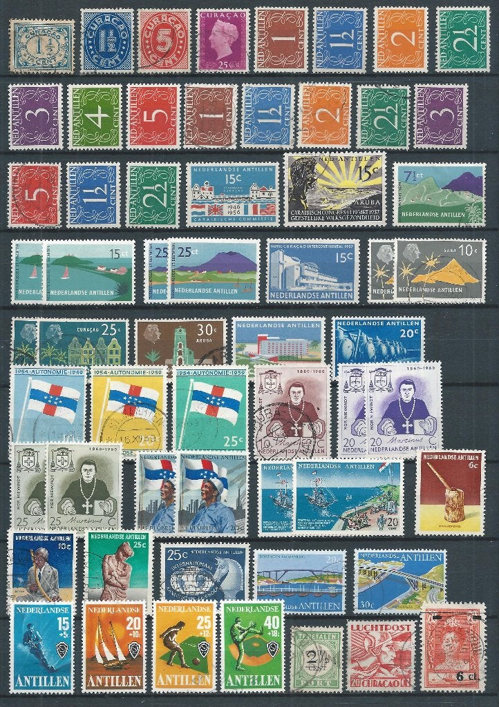 D131 – leuk kavel Curaçao/Nederlandse Antillen, Ophalen of Verzenden, Postfris