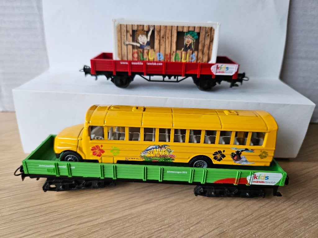 MARKLIN HO 48612 + 48613; Kids jaarwagen 2012 + 2013, Wisselstroom, Ophalen of Verzenden, Märklin, Nieuw