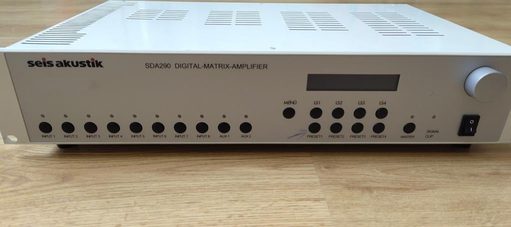 Seis Akustik SDA290 Digital-Matrix-Amplifier, Overige merken, Overige systemen, Ophalen of Verzenden, Zo goed als nieuw