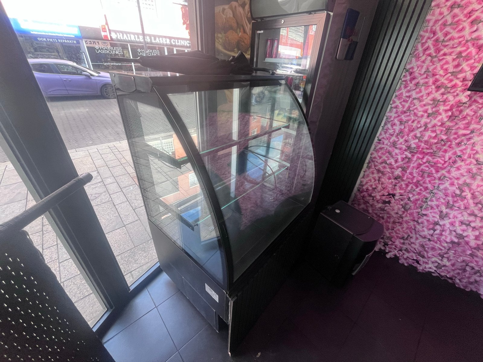 Tecnodom TN16MID Koelvitrine - Perfect voor Gebak/Drank, Ophalen