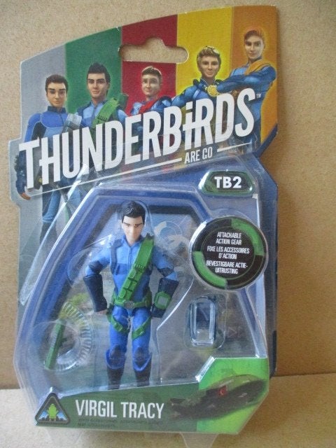 adv11260 thunderbirds poppetje 5, Ophalen, Overige figuren, Zo goed als nieuw, Beeldje of Figuurtje
