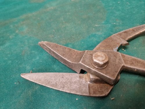 blikschaar pelikaan schaar vintage, Ophalen of Verzenden, 'T Olde Gre-j, Info@toldegrej.nl, Endepoelstraat 20f Didam