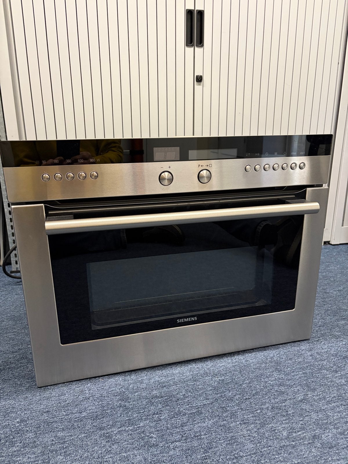 Siemens Combi-oven - Inbouw 100%  45 hoog, Ophalen, 45 tot 50 cm, Gebruikt, 60 cm of meer