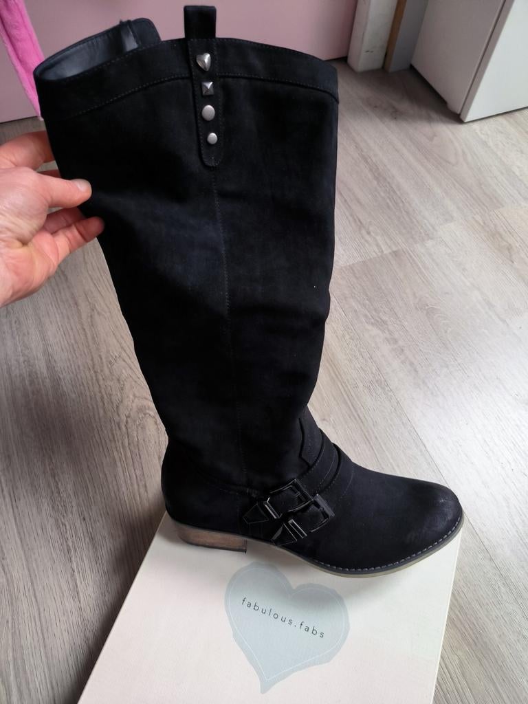 Nieuwe zwarte laarzen maat 39 van Fabulous.fabs, Ophalen of Verzenden