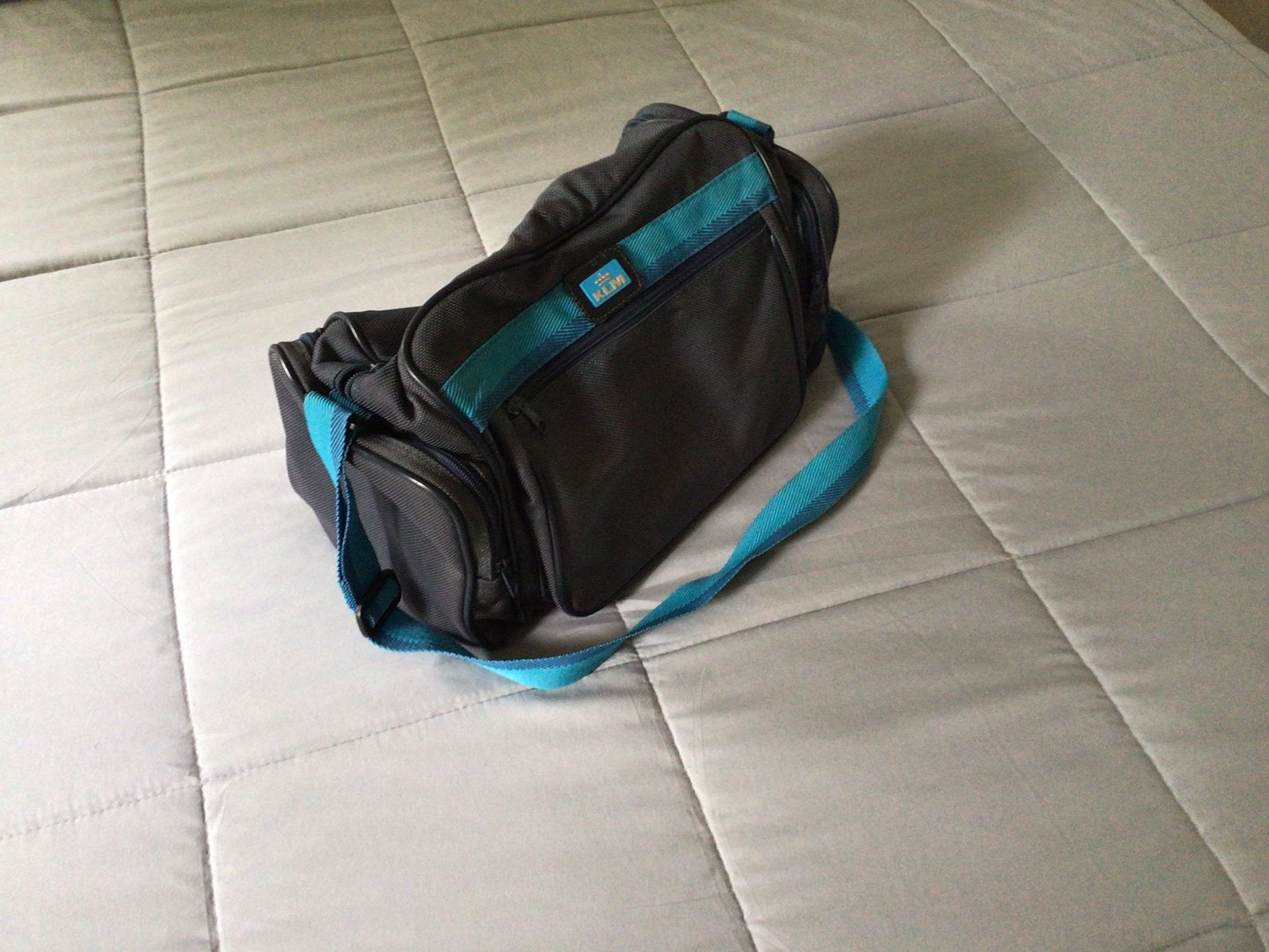 KLM tas, Ophalen, 40 tot 60 cm, 30 cm of meer, Blauw