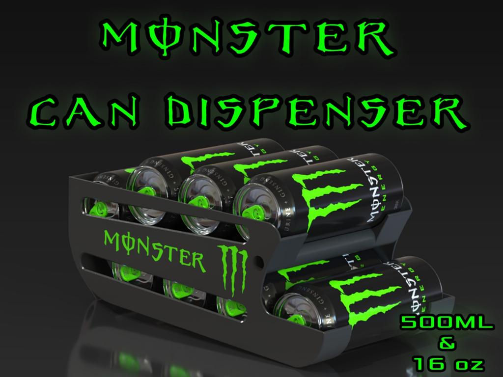 Can dispenser Monster Energy, Ophalen of Verzenden