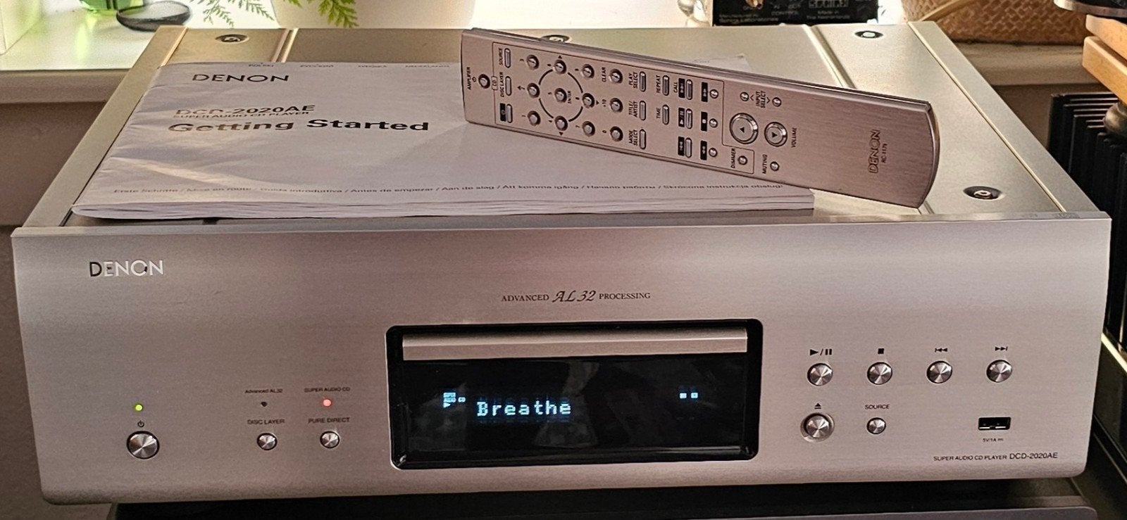 Denon DCD-2020AE SACD WMA USB DAC,referentieklasse,garantie, Overige merken, Ophalen of Verzenden, Zo goed als nieuw, Nvt