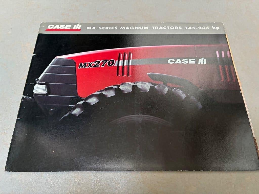 Case International trekker tractor folder brochure, Ophalen of Verzenden, Gelezen