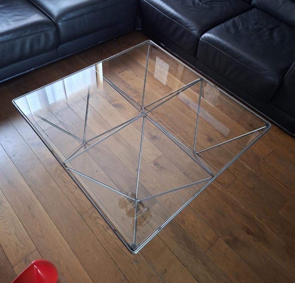 salontafel Alanda, Paolo Piva, B&B Italy, 100 x 100 cm., Ophalen