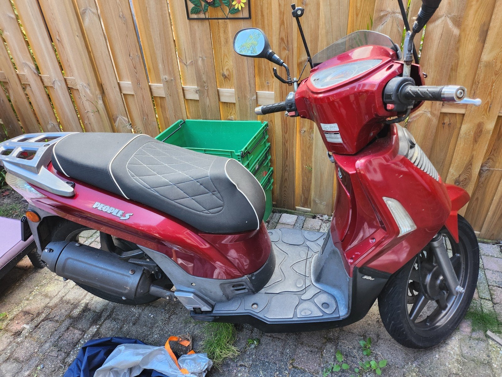 kymco people s, Ophalen, Gebruikt, Benzine, Kymco