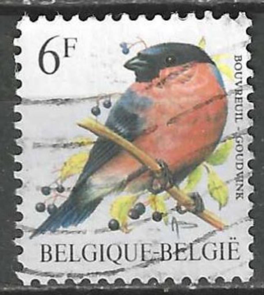Belgie 1988 - Yvert 2294 /OBP 2295 - Buzin - Goudvink (ST), Verzenden, Gestempeld, Voertuigen
