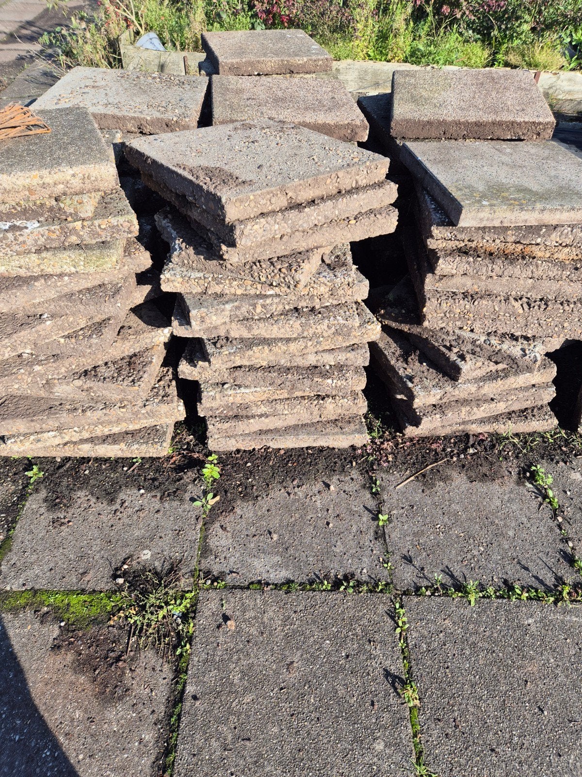 betontegel, Ophalen, Gebruikt, 5 tot 10 m², Beton