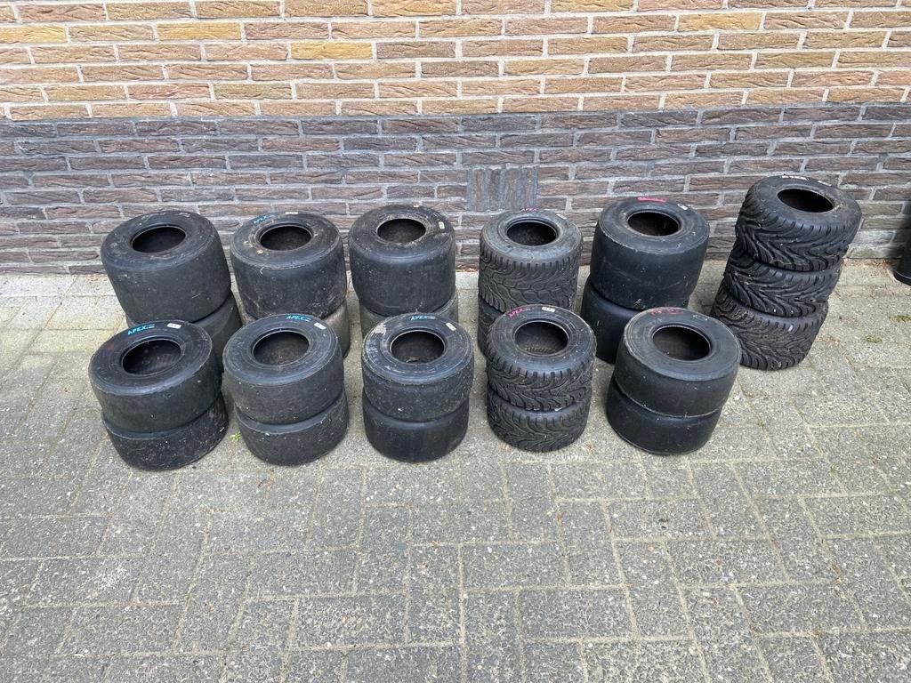 Kartbanden Apex/Komet gebruikt, Ophalen of Verzenden, Gebruikt, Onderdelen Kart