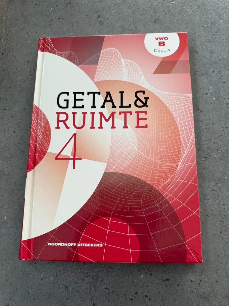 Getal & Ruimte VWO B Deel 4 - Wiskunde Boek, Boeken, Ophalen of Verzenden, Zo goed als nieuw, VWO, Wiskunde B