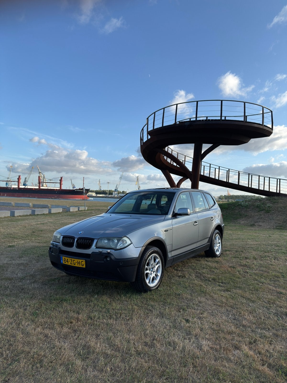 BMW X3 3.0 I AUT 2004 Grijs EXPORT prijs €2750, Auto's, BMW, Particulier, X3, Benzine, G, SUV of Terreinwagen, Automaat, Geïmporteerd