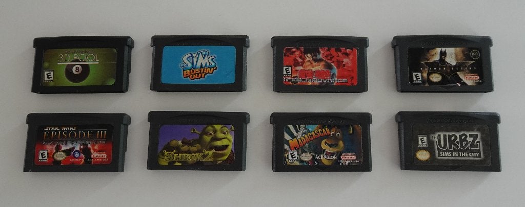 8 Nintendo Game Boy Advance Spellen, 1 speler, Zo goed als nieuw, Vanaf 3 jaar, Ophalen