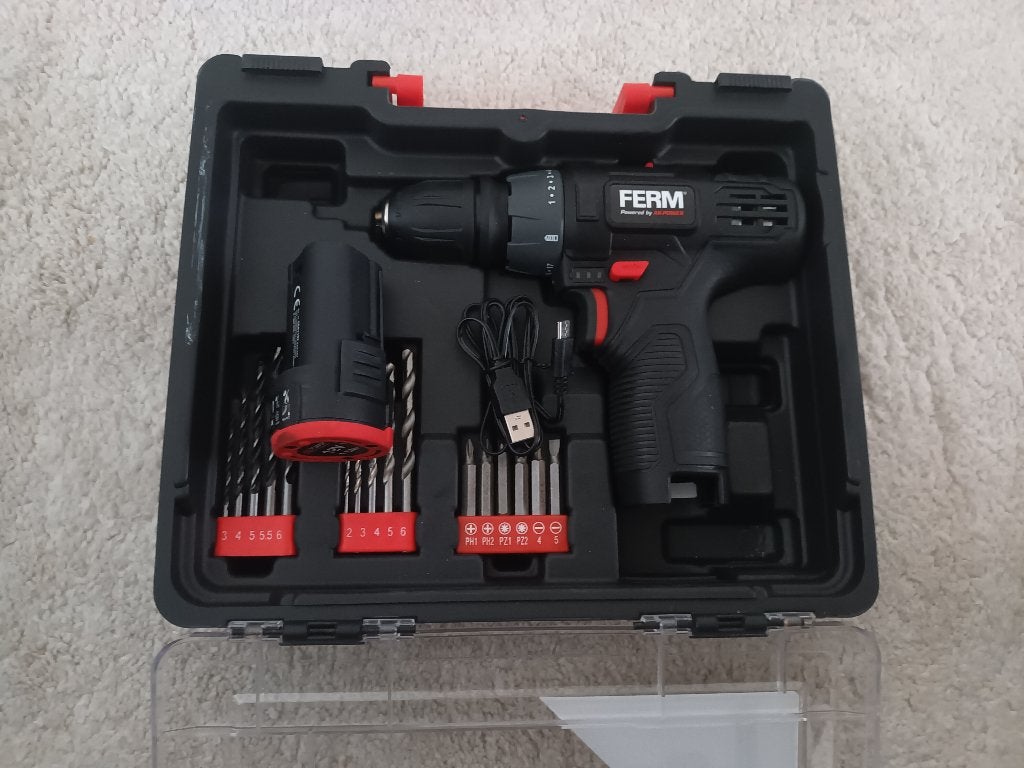 Cordless Dril set Nieuw, Ophalen of Verzenden, Nieuw, Boormachine, Klopboormechanisme