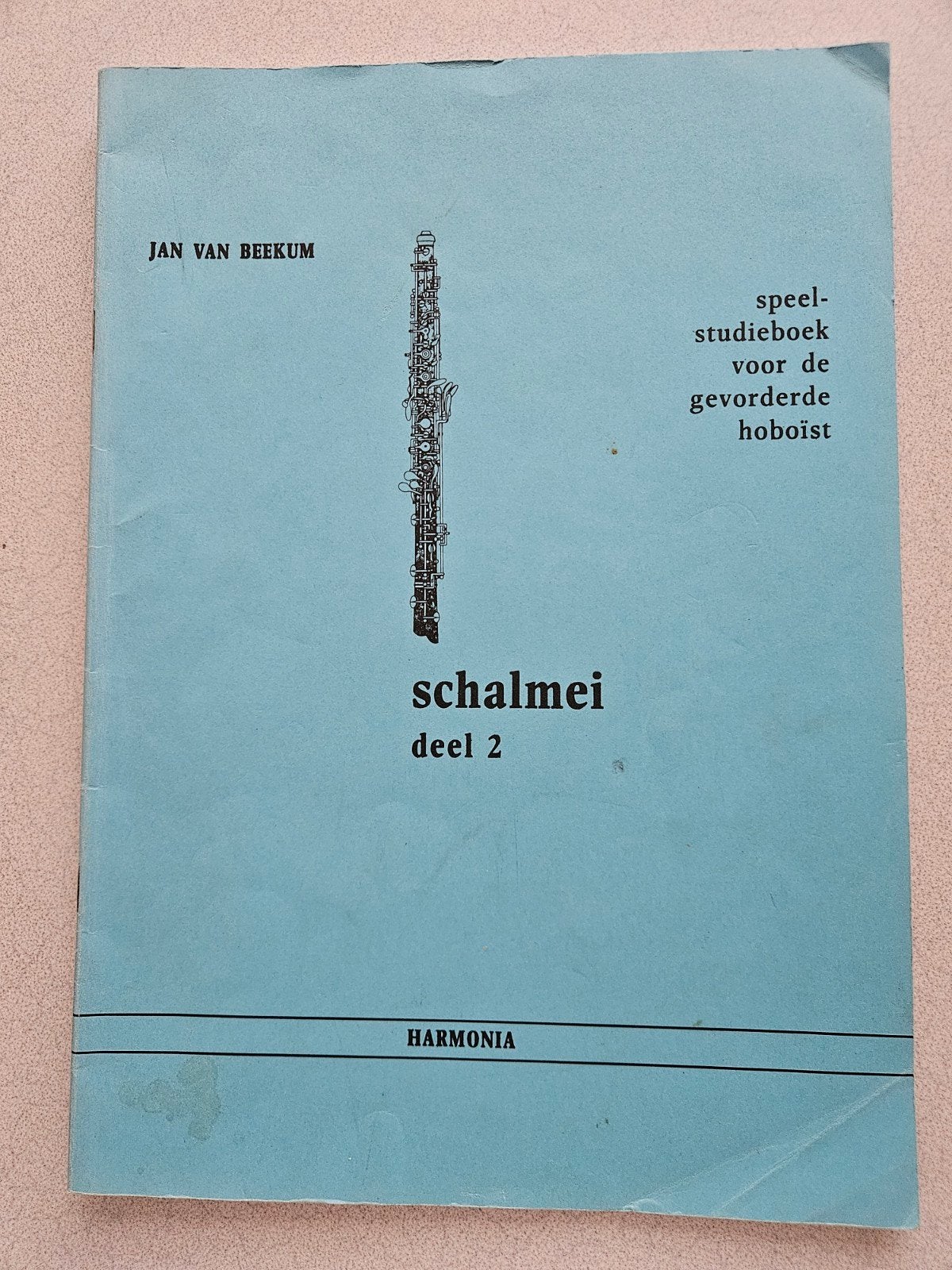 Schalmei deel 2 - studie / les boek, Muziek en Instrumenten, Bladmuziek, Gebruikt, Overige genres, Les of Cursus, Hobo