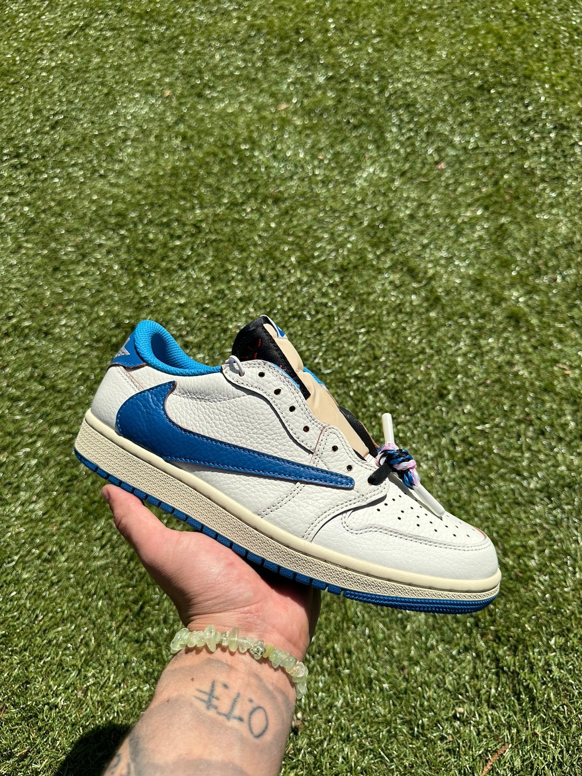 Nike Jordan 1 Low x Travis Scott x Fragment | Maat 41, Ophalen of Verzenden, Nieuw, Overige kleuren, Sneakers of Gympen