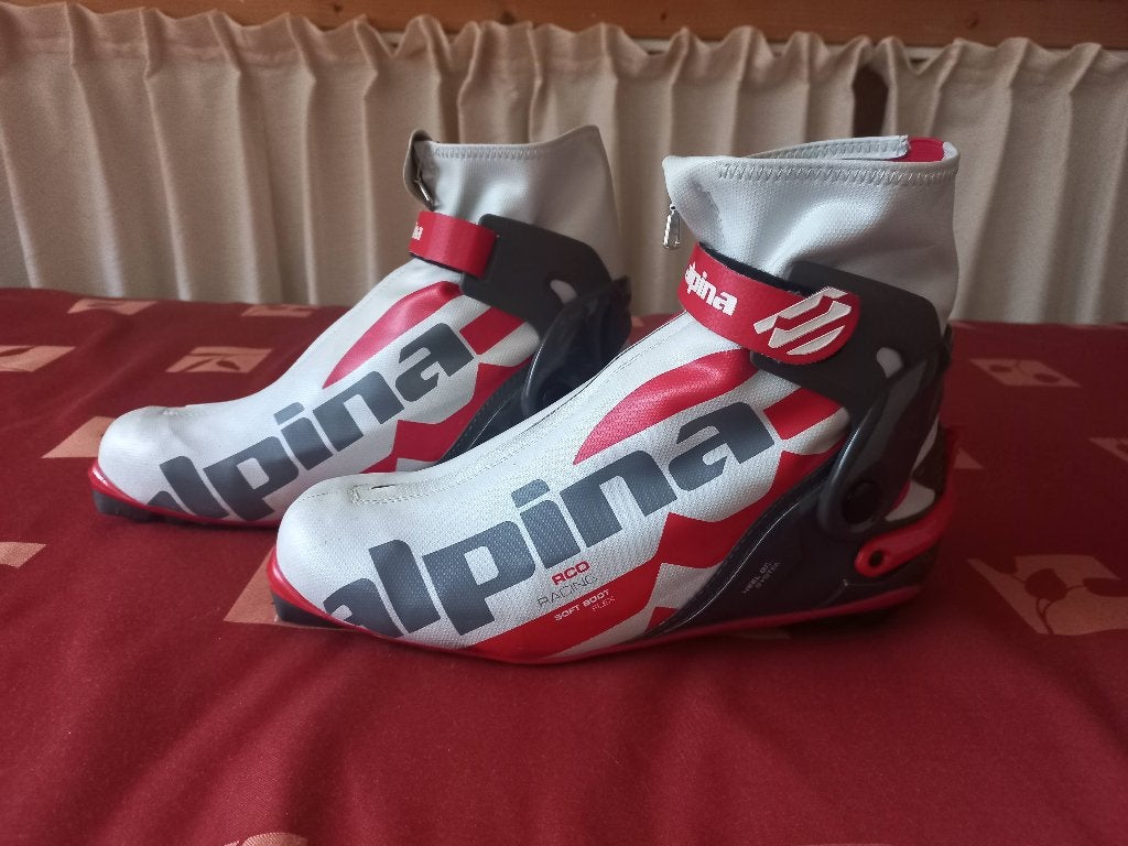 Schaats/Langlaufskate-schoenen Alpina maat 47, Sport en Fitness, Schaatsen, Overige merken, Klapschaats, Gebruikt, Overige typen