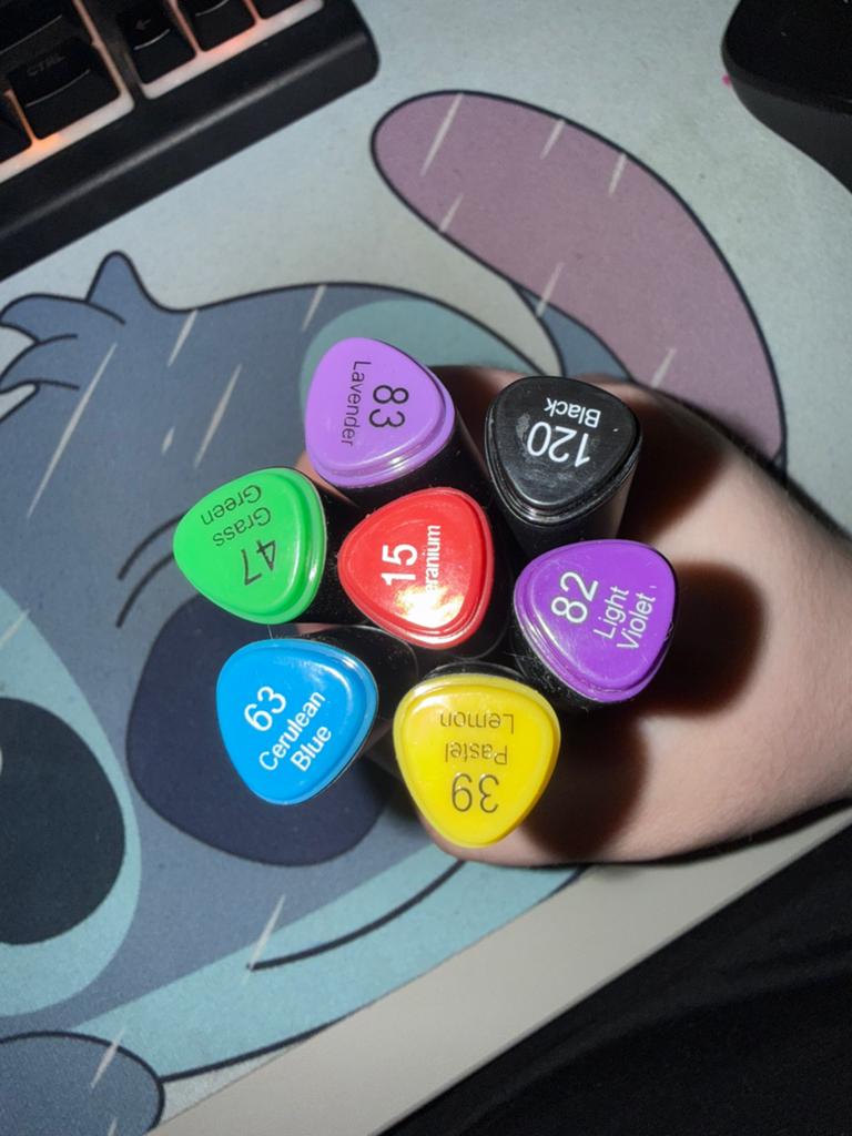 Dubbele decotime markers, Ophalen, Zo goed als nieuw, Potlood of Stift