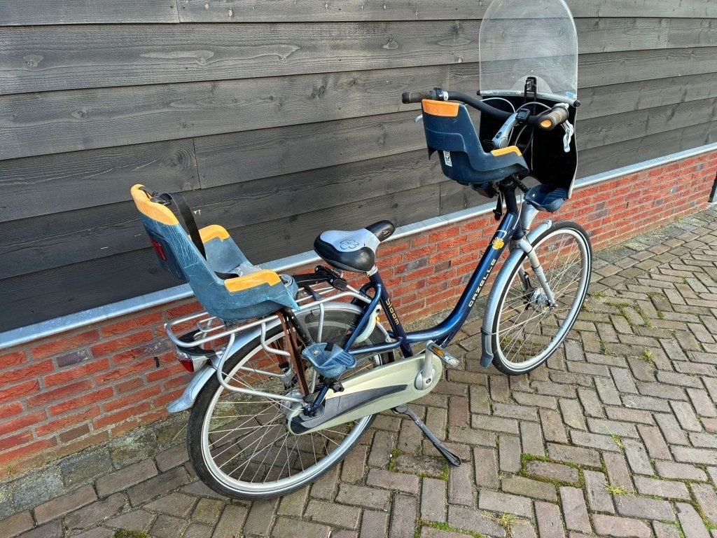 Moederfiets, Ophalen, 2 zitjes, Gebruikt, Batavus