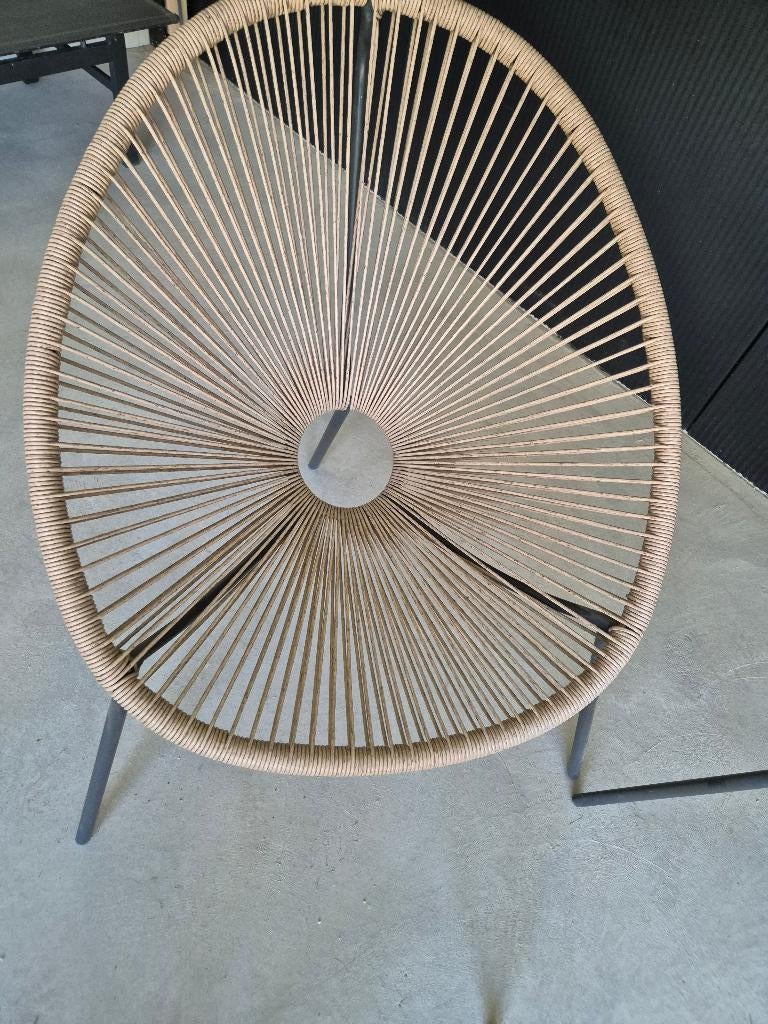 Bistrosetje tuinset, Bijzettafel, Zo goed als nieuw, Tuinset, Ophalen