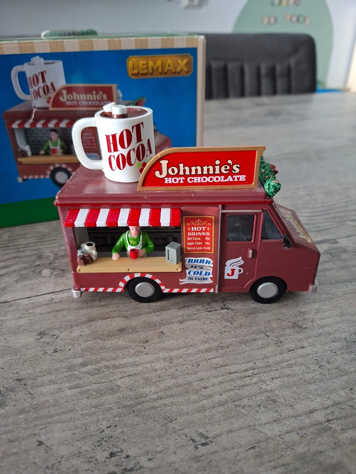 lemax Johnnies warme chocolademelk  ..in doos.., Ophalen of Verzenden, Zo goed als nieuw