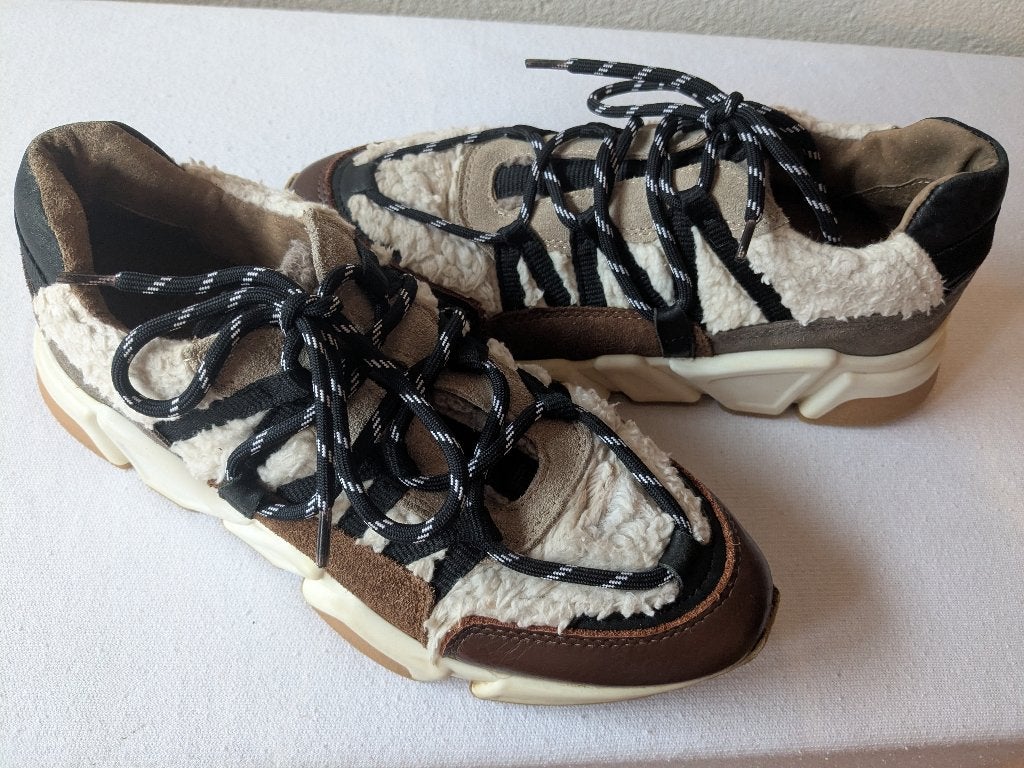 DWRS sneakers beige wit bruin, Kleding | Dames, Schoenen, DWRS, Beige, Ophalen of Verzenden, Sneakers of Gympen