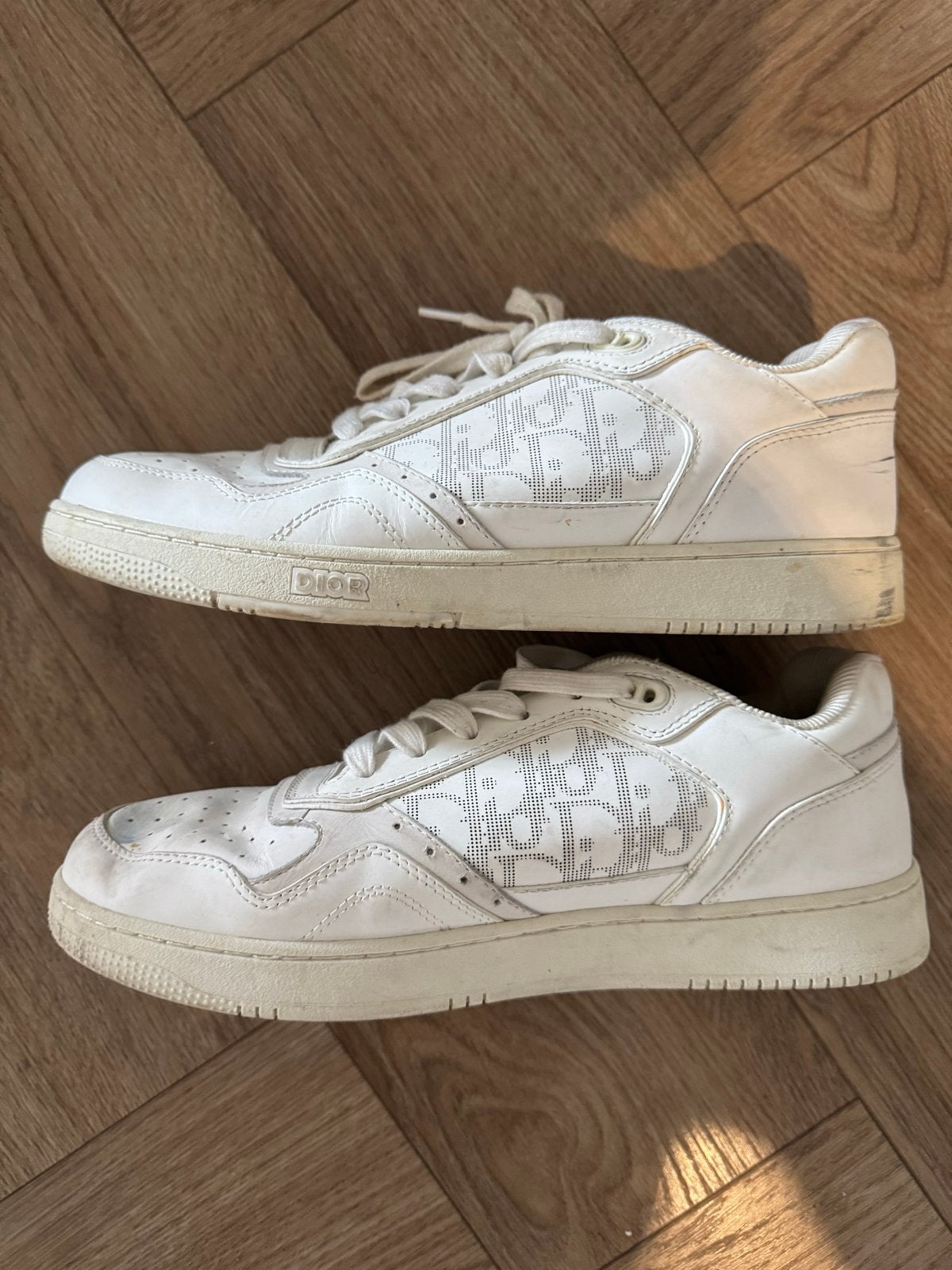 Dior Sneakers Maat 43, Ophalen of Verzenden, Gedragen, Wit, Sneakers of Gympen