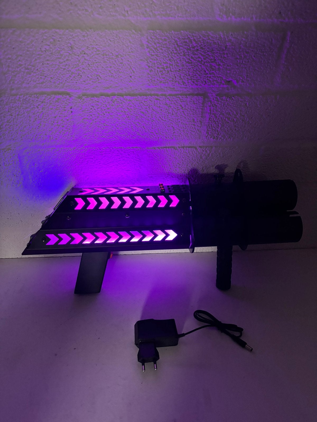 Confetti shooter 3-way op accu met led, Muziek en Instrumenten, Ophalen, Zo goed als nieuw, Overige merken