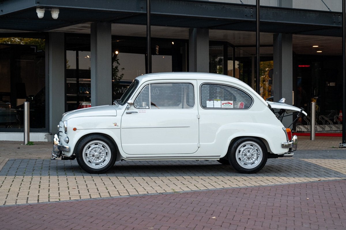 Abarth 850 TC Nürburgring (bj 1963), Auto's, Lederen bekleding, Gebruikt, 4 stoelen, Leder