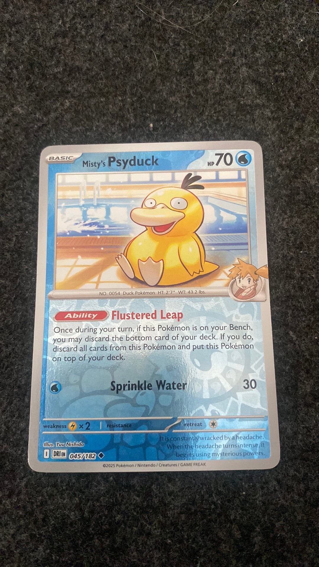 Destined Rivals Psyduck reverse holo - 045/182, Ophalen of Verzenden, Zo goed als nieuw