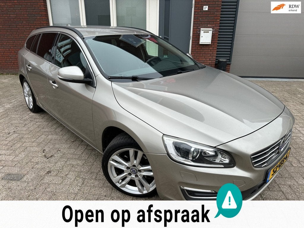 Volvo V60 / Navi / Leder / PDC / Cruise / AUT, Auto's, Volvo, Bedrijf, Te koop, V60, Airconditioning, Automatische klimaatregeling