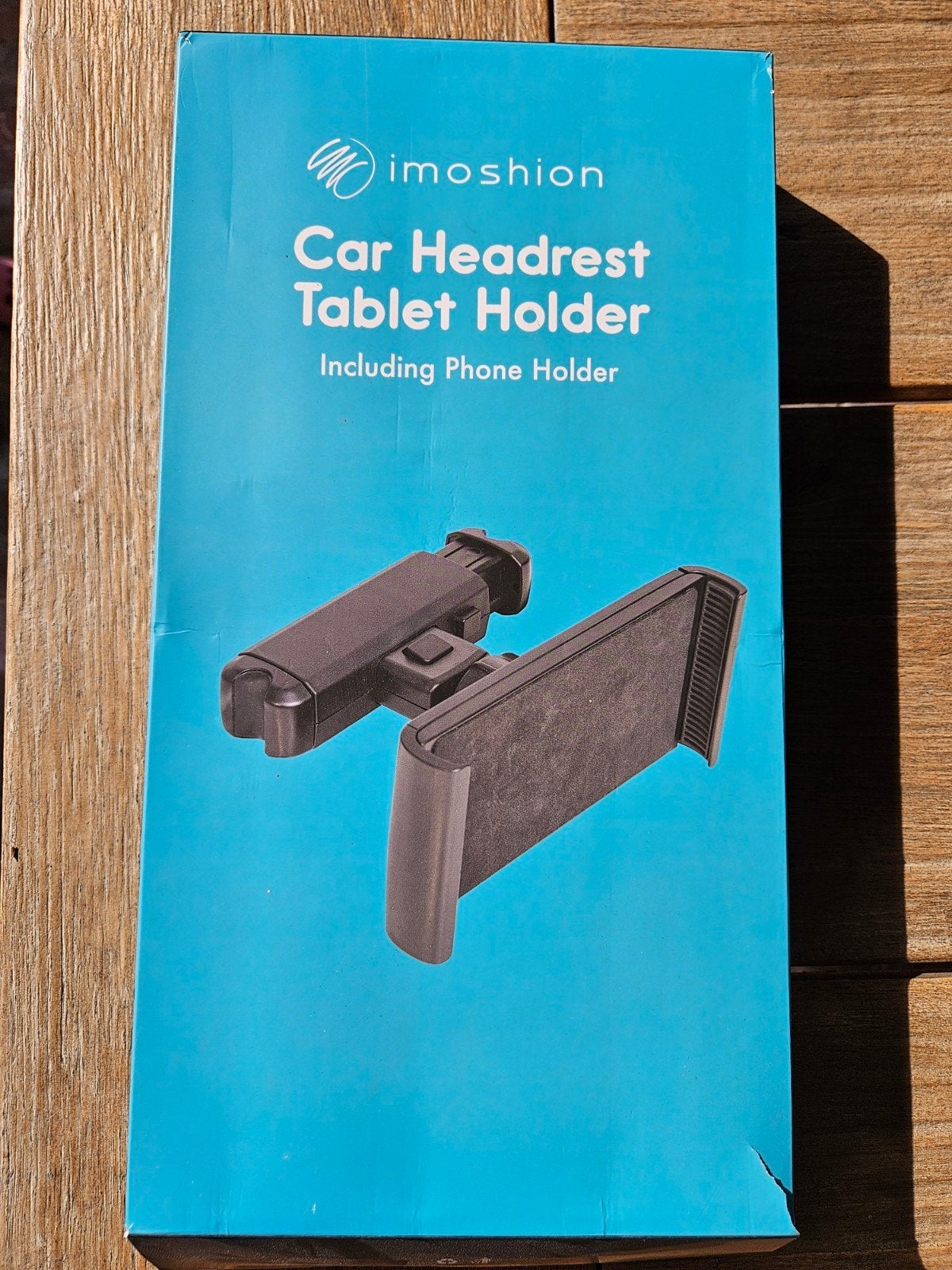 Imoshion Auto Hoofdsteun Tablet Houder met Telefoonhouder, Auto diversen, Ophalen of Verzenden, Nieuw