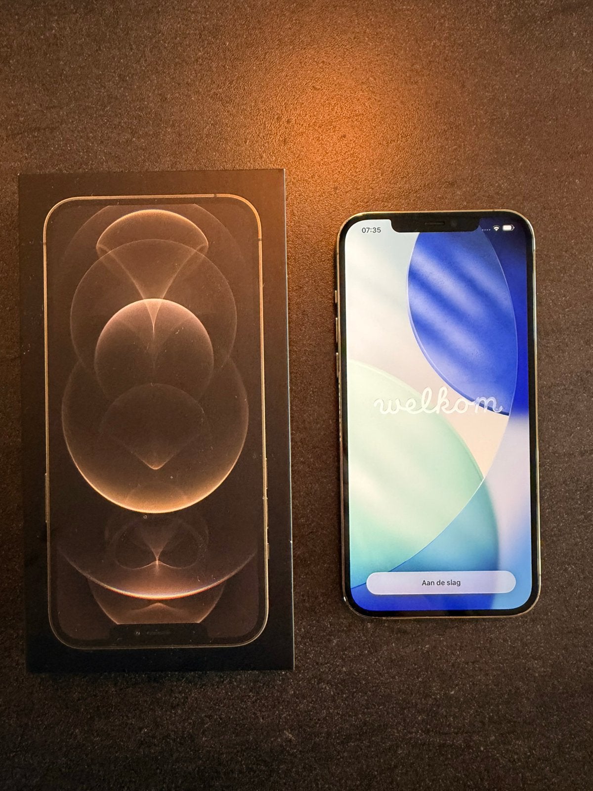 Apple iPhone 12 Pro Max, Ophalen, IPhone 12 Pro Max, Goud, 128 GB